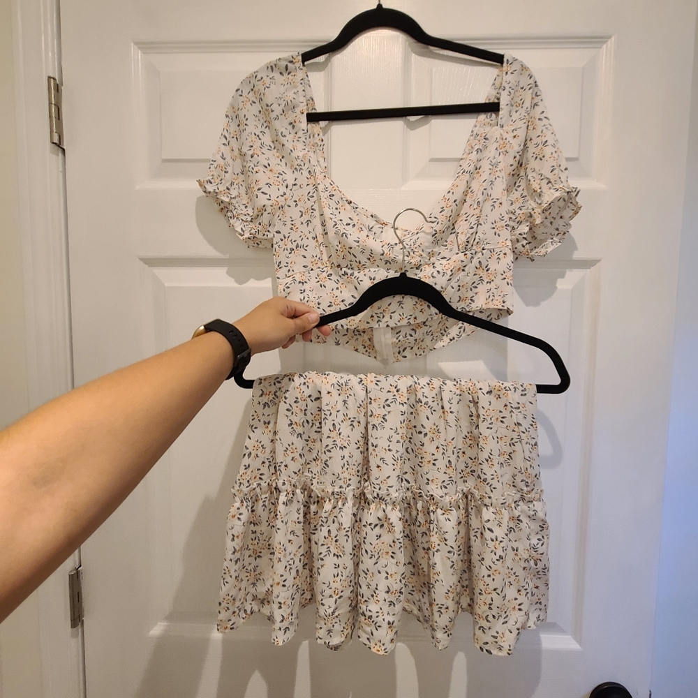 Top & Skirt Combo